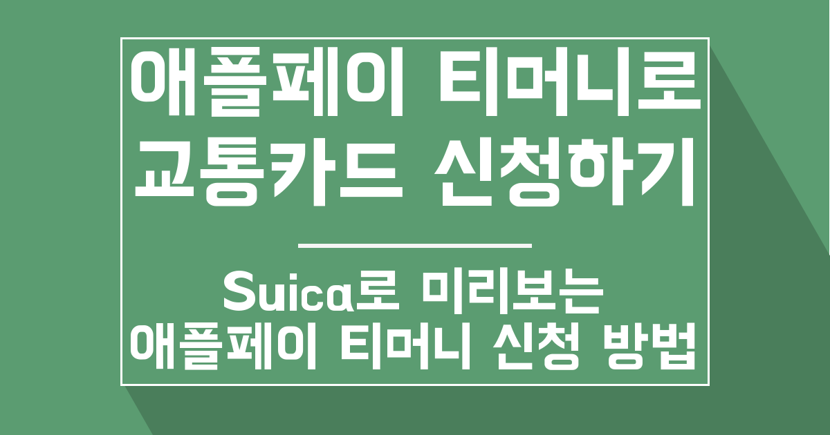 애플페이 티머니 신청 file